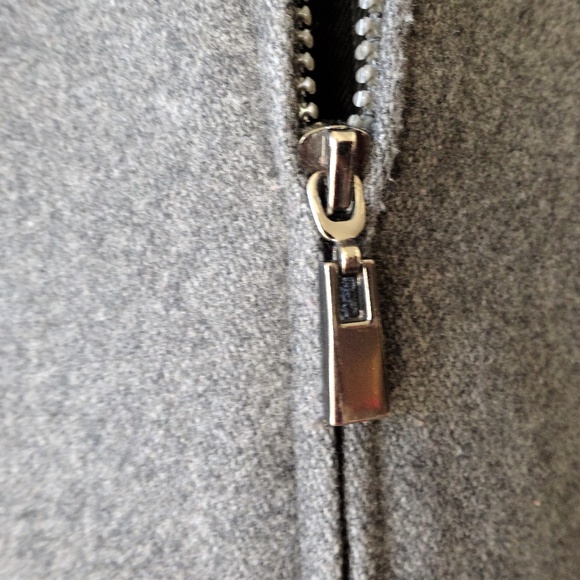 Clearance‼️EXPRESS HOODED ZIP UP WOOL JACKET - Picture 7 of 8